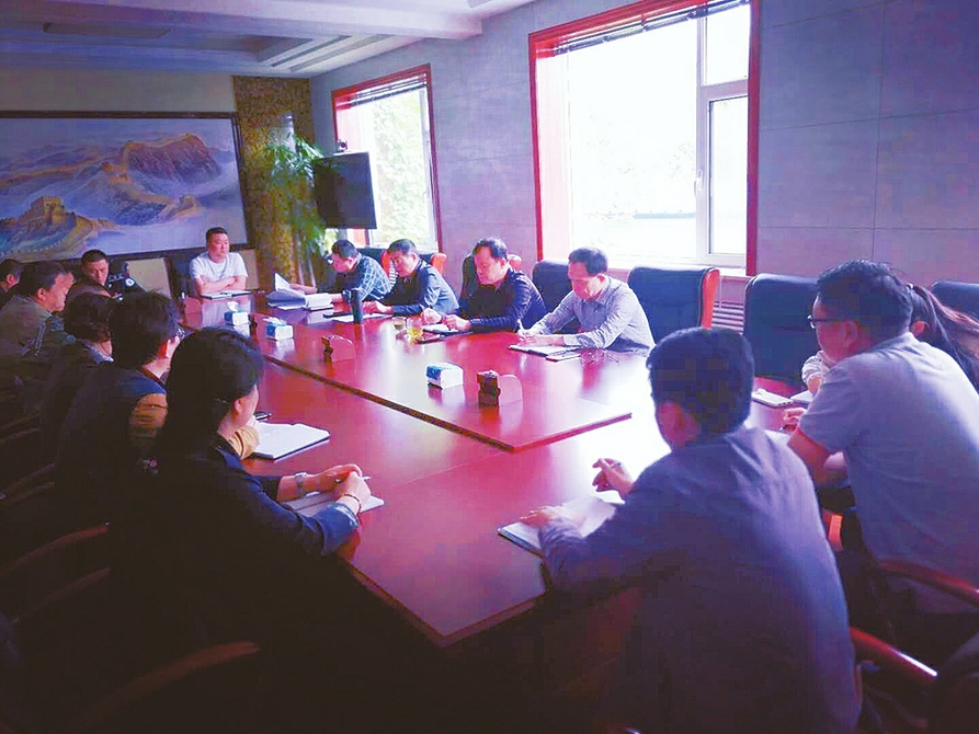 天桥区环卫管护服务中心 进一步部署卫生城市迎审工作