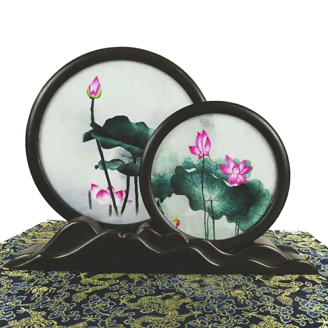 【聚焦济南艺博会】指下有柔情 纱上绣水墨 来艺博会享苏绣盛宴