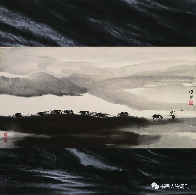 【聚焦济南艺博会】深悟天地大美 妙成心象山水 画家巩德春作品展现大千世界的多姿多彩