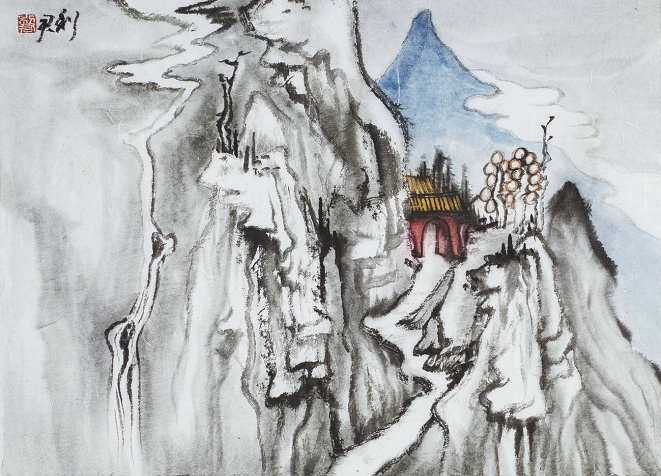 当代新水墨画家毕利君—— 在禅意的空间里行走