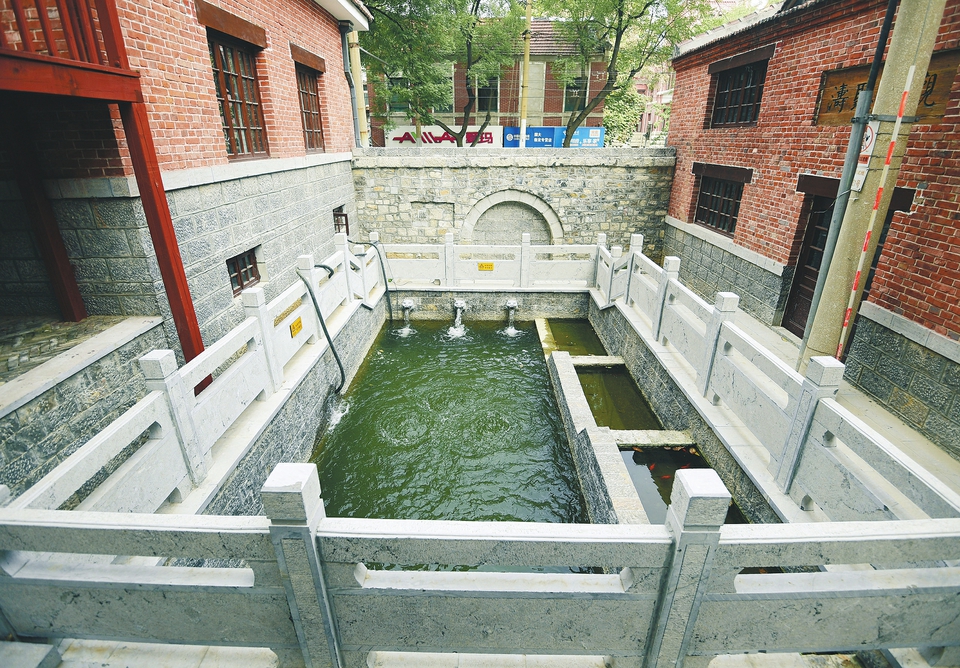 “趵突”“黑虎”齐聚一池 泉水小品扮靓老商埠