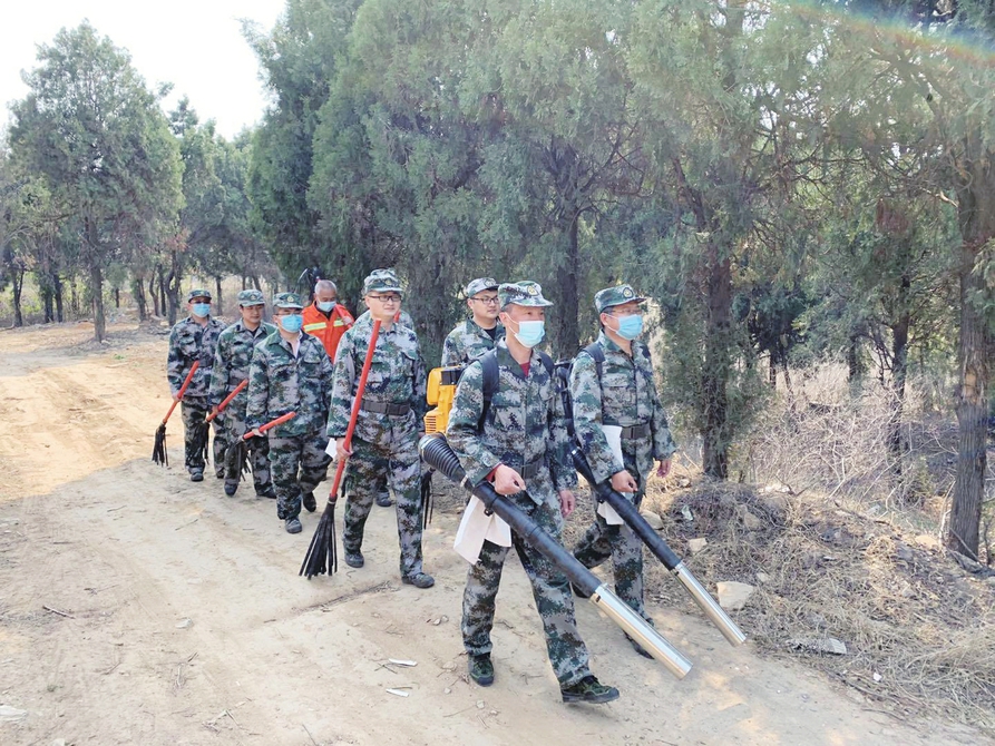 【森林防火 人人有责】紧急拉动演练 备战森林火险