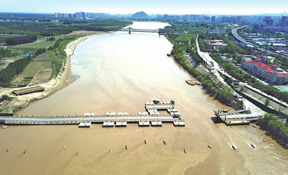 黄河流量稳中有升确保春灌补水需求