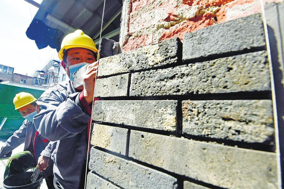 老街立面改造 重现老济南民居风貌