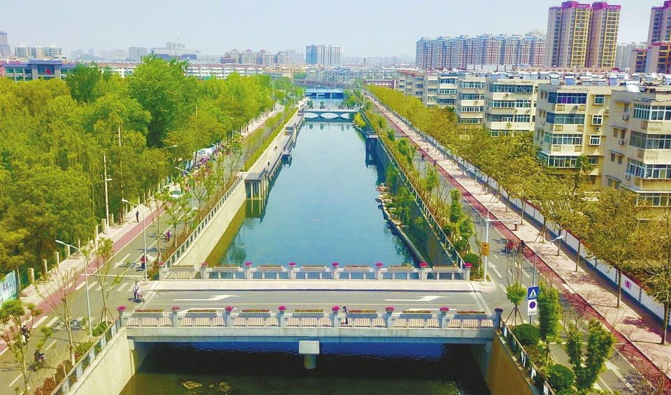 兴济河变身“城市滨水景观带”