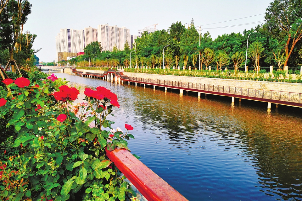 济南兴济河华丽变身景观河