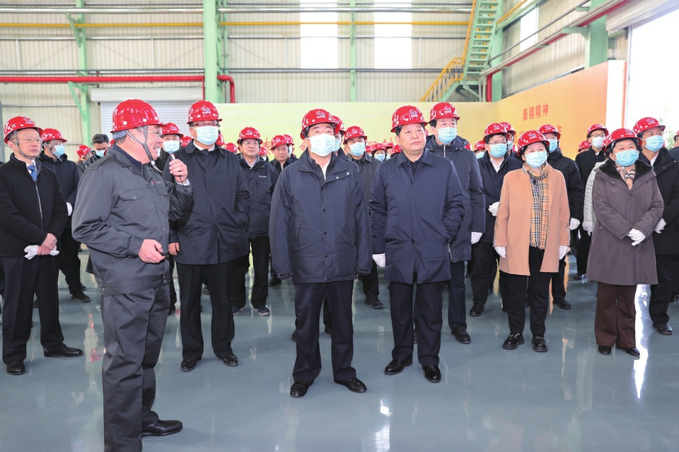 2020年全市重点项目建设暨重点工作攻坚年观摩评议活动到钢城莱芜章丘历城考察 孙立成孙述涛殷鲁谦雷杰边祥慧参加活动 