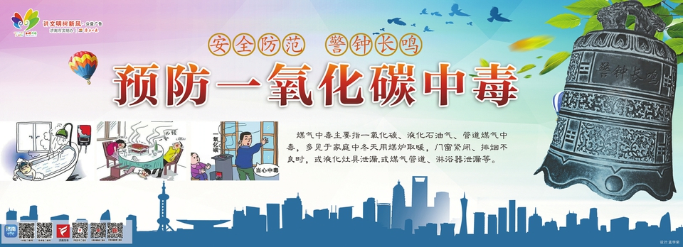 讲文明树新风公益广告:预防一氧化碳中毒