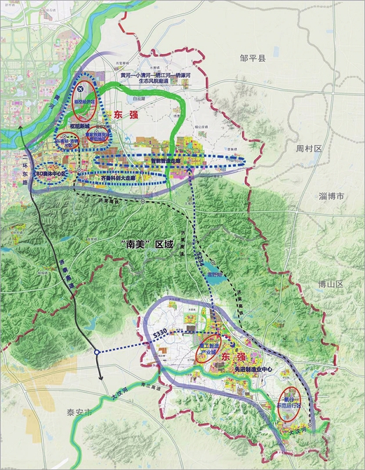 城市发展新格局之东强近期重点打造片区和项目行动方案确定 将着力打造八大重点板块