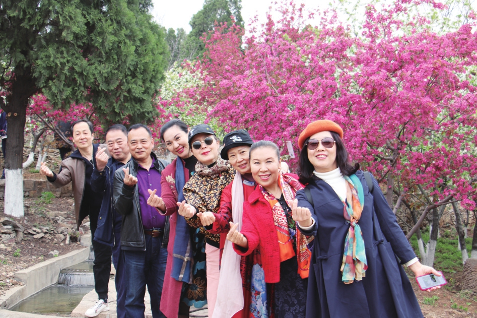 平阴榆山街道2021海棠花会发出赏花邀约——最美人间四月天海棠依旧笑春风