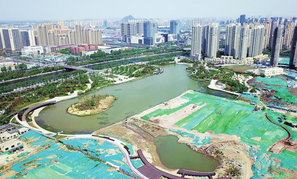 云锦湖公园再“扩容”