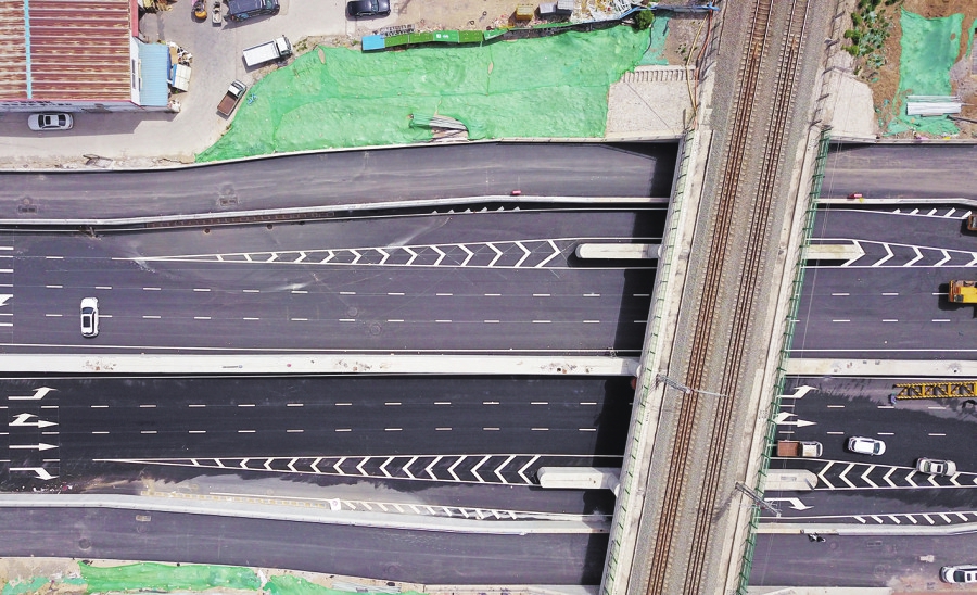 新路通车在即！蓝翔路拓宽改造进入尾声