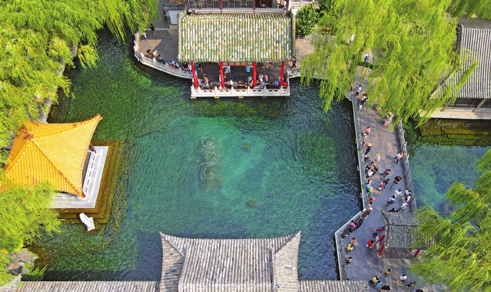 水丰泉欢响叮咚 如诗生态入画来