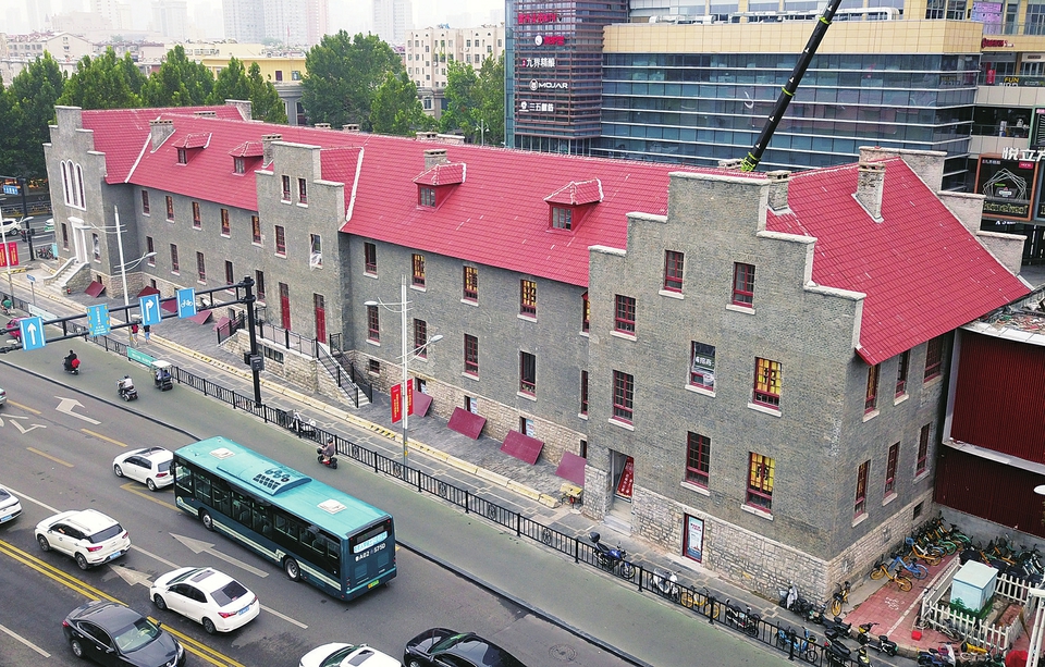 济南“90岁”老建筑修缮一新