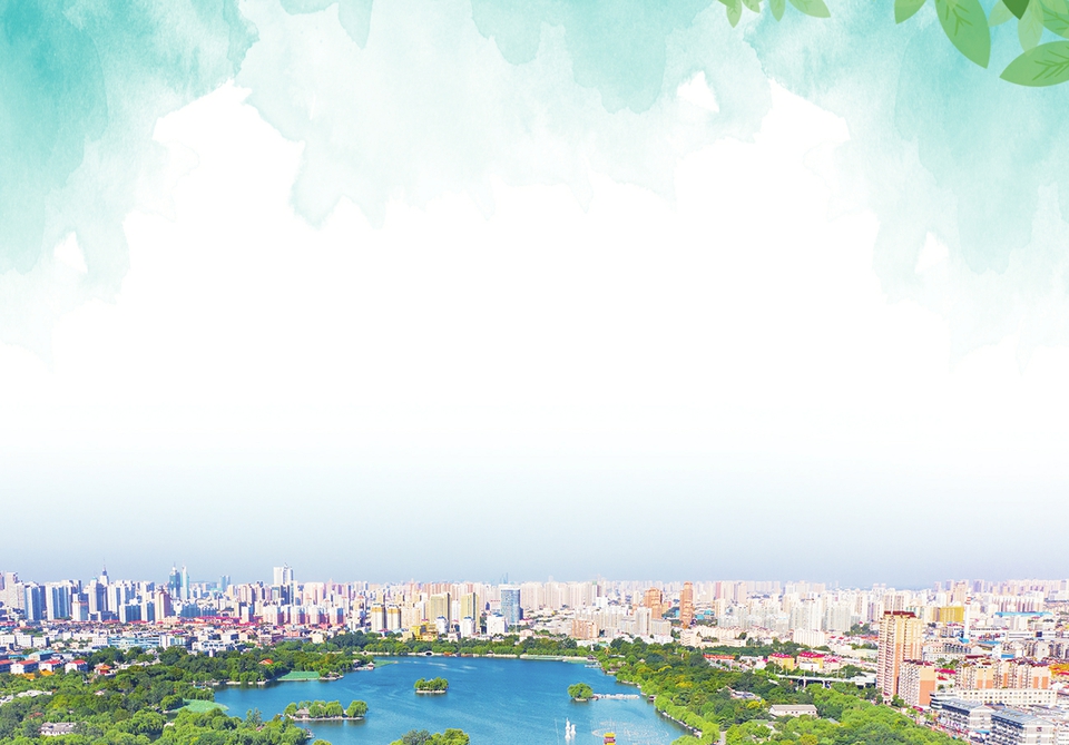 各类水生植物湖畔葱茏 大明湖生态环境持续向好