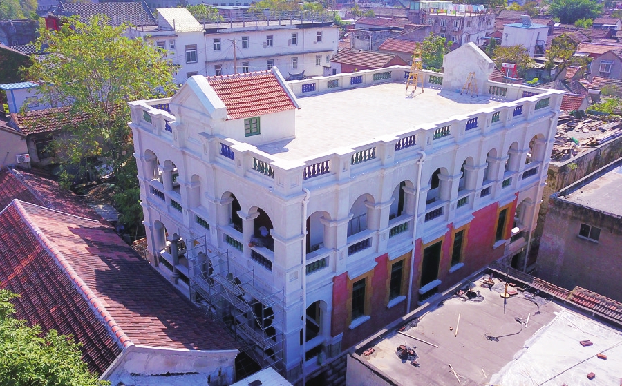 百年寿康楼“靓”起来