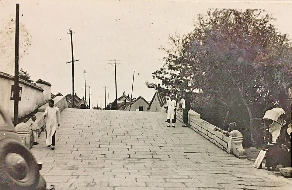 鹊华古桥 烟雨风韵  