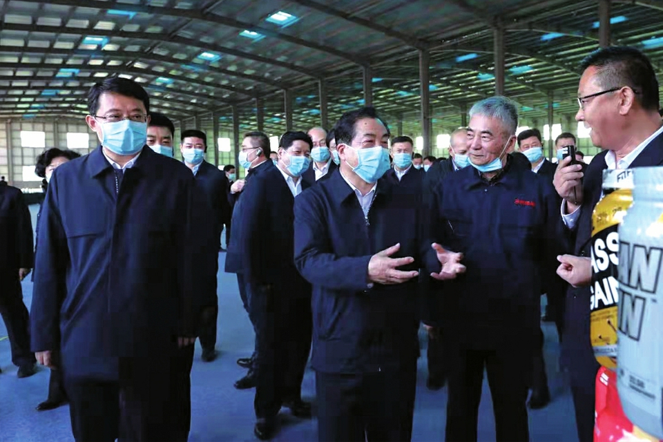 2021年全市重点项目建设观摩评议活动到天桥区起步区商河县济阳区考察 孙立成孙述涛殷鲁谦雷杰边祥慧参加活动