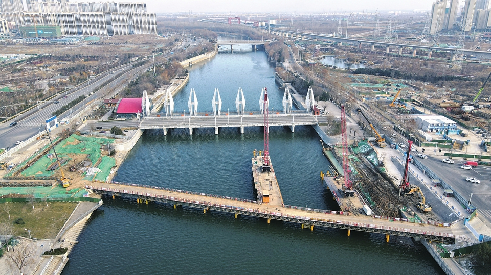 奥体西路北延将新建上跨小清河桥梁