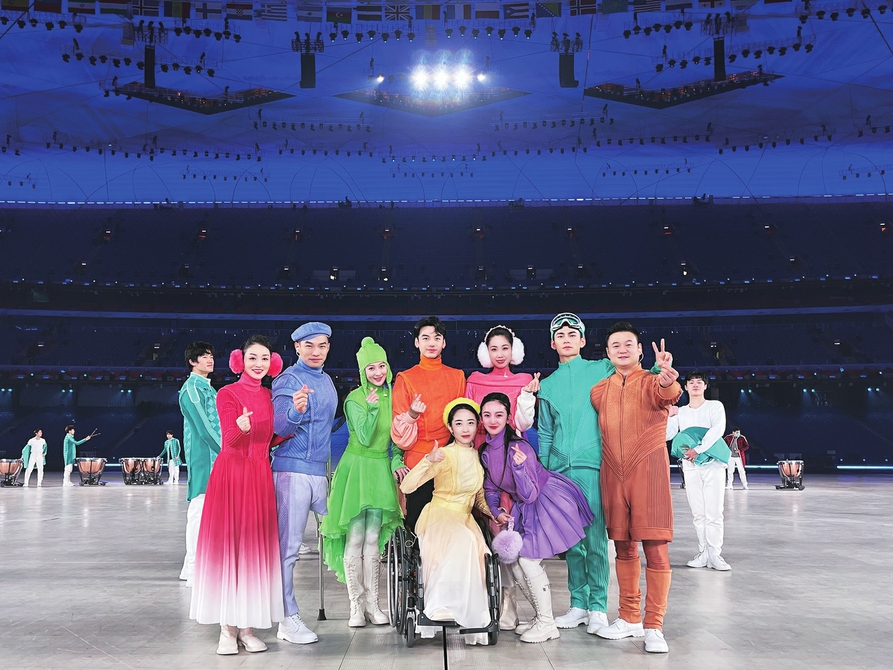 济南残奥会冠军吕晓磊参演冬残奥会闭幕式 “共跳圆舞曲，一起向未来”