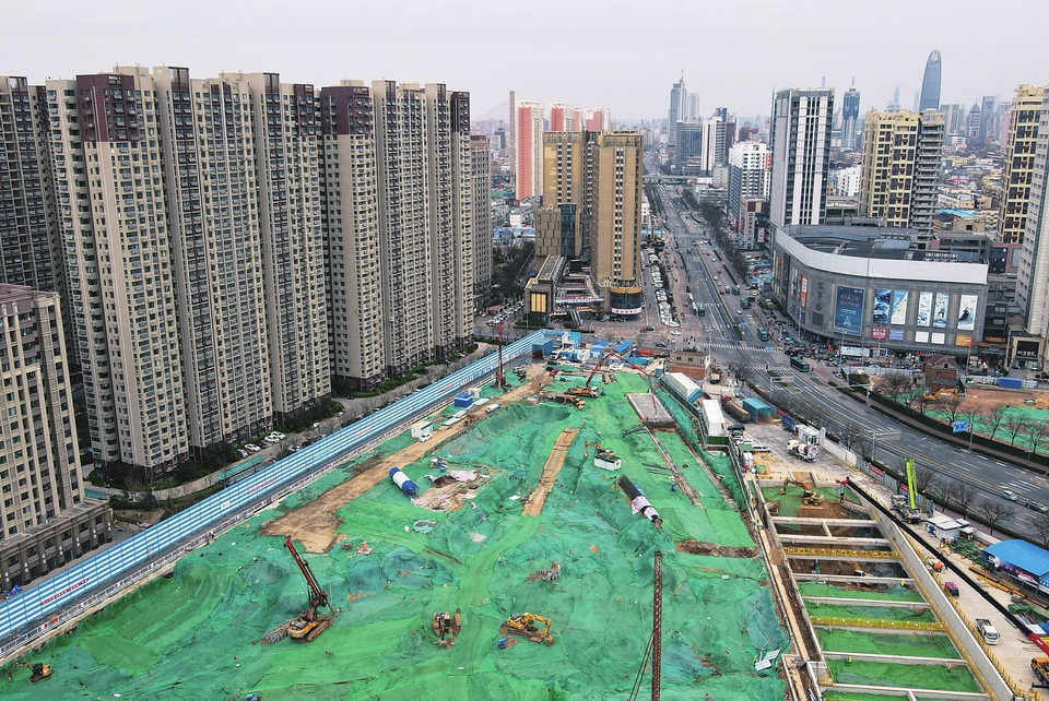 济南老商埠区首个大型TOD城市综合体开建
