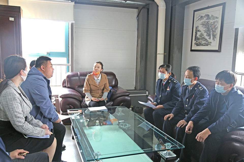 济阳区税务局全面推进税政落地见效 税费缓缴 企业发展有信心