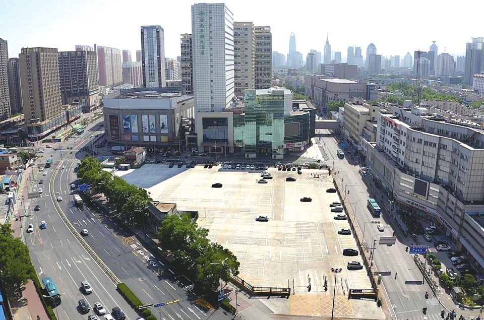 老商埠商圈再添“智安”停车场