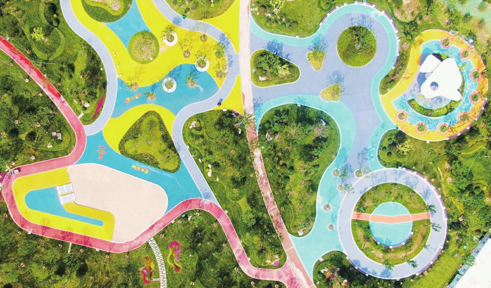 悦动绿谷公园交付