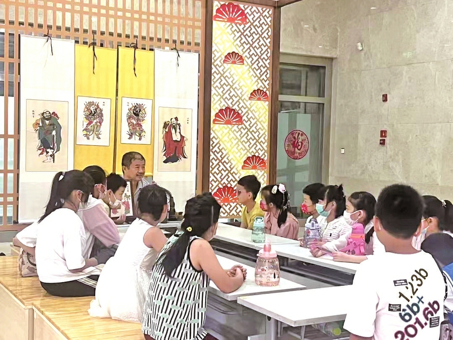 暑期非遗传承体验热