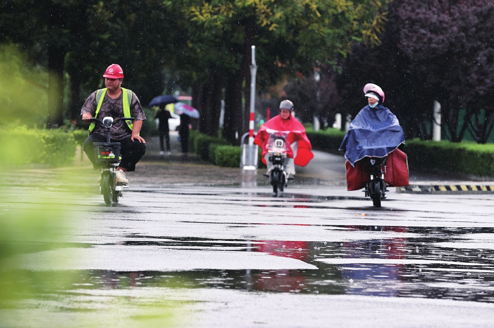 秋雨绵绵凉意渐浓