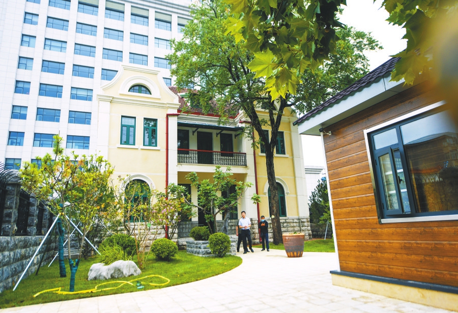 百年历史老洋楼修缮完成