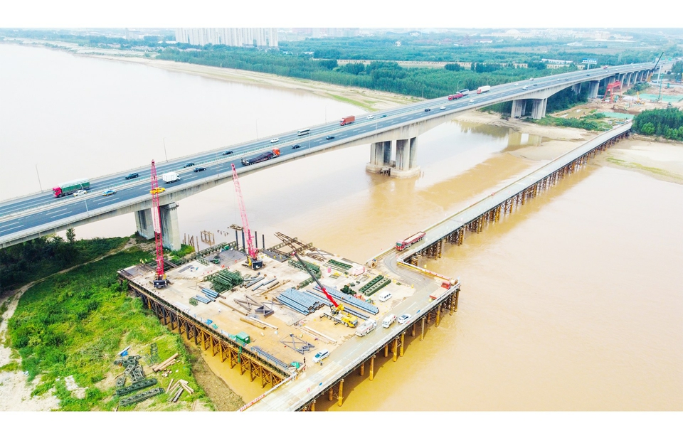 京台高速拓宽改造 黄河济南段将再添新桥