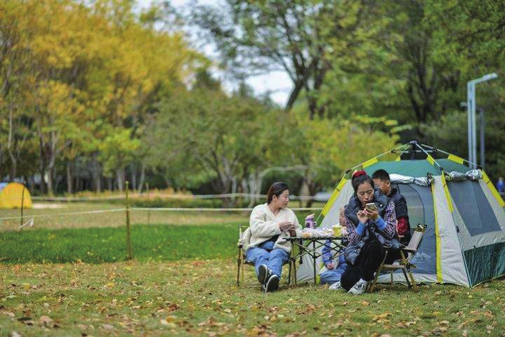 露营+社交 解锁户外运动新体验