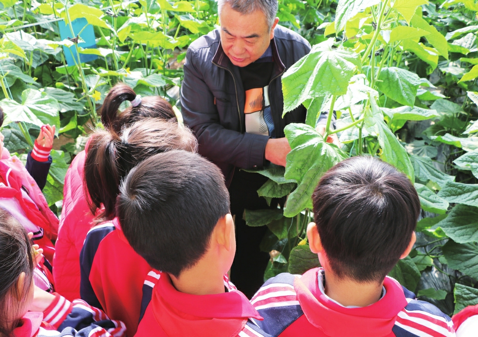 全区首个关心下一代农业科普体验基地启用