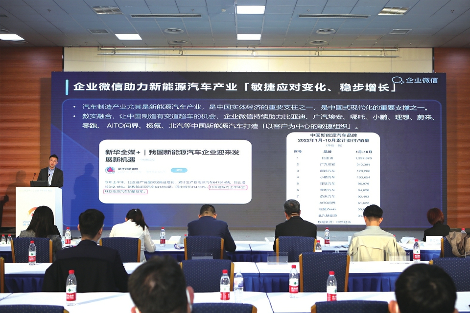 企业微信亮相全国中小企业数字化转型大会 “数实融合”打造高质量发展新动能