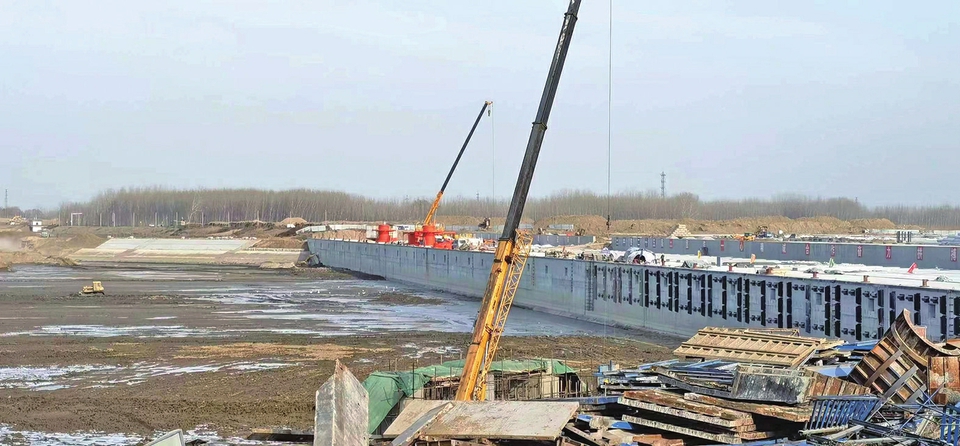 小清河部分试通航建设者全力保施工 济南通江达海前景可期