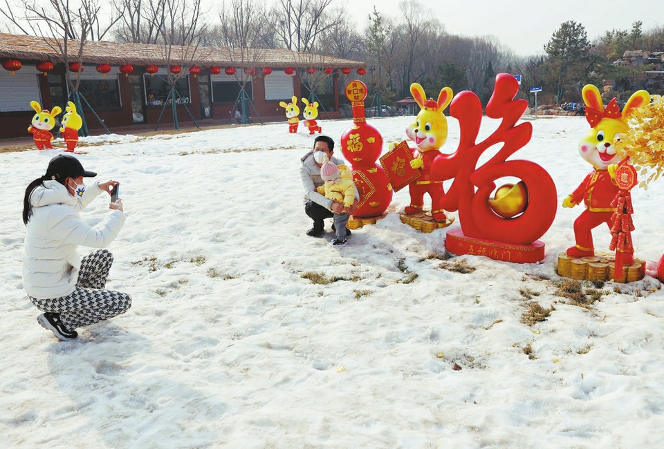 当动物遇见冰雪！济南野生动物世界戏雪乐园欢乐多