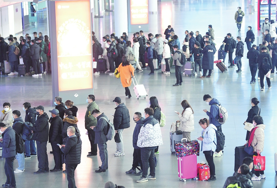 2023年春运落幕 济南火车站客流回落