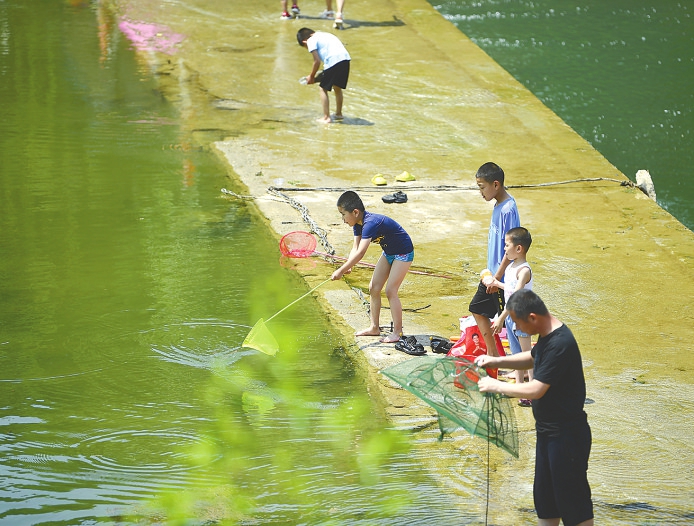 走，去南山戏水纳凉