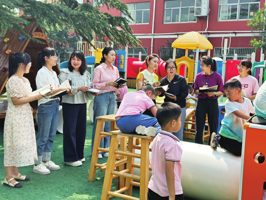 画好教师专业化成长路径图 平阴教育赋能“幼有优育”人才培养 