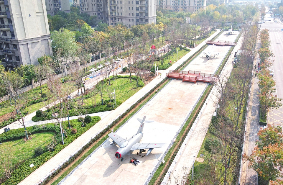 济南首家“机场文化”主题公园亮相，多架“飞机”已入驻