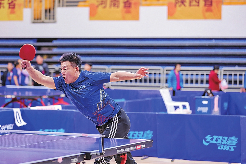 “国球为媒”激活乡村体育发展动能 ——黄河流域九省(区)首届农民乒乓球邀请赛侧记